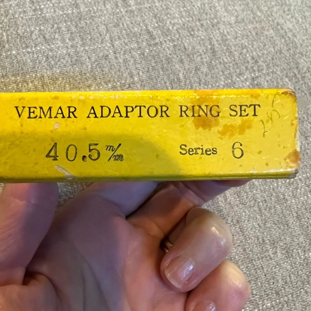 Vemar Adaptor Rings Camera Lenses
